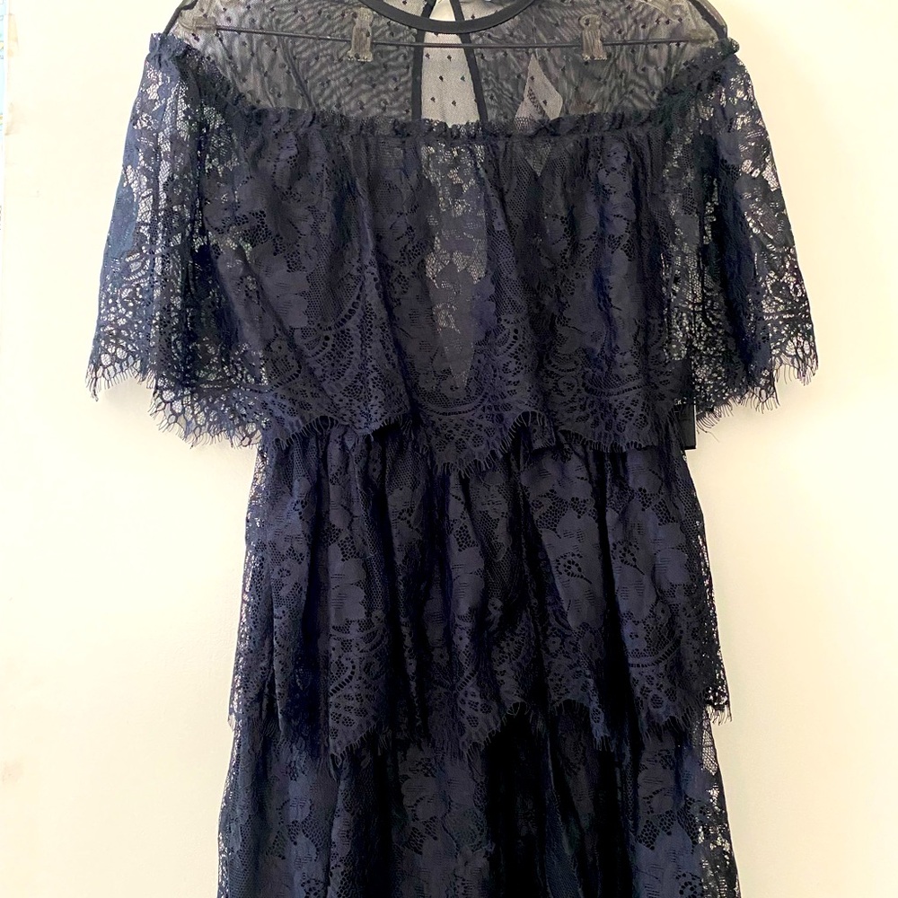 Forever 21 Black Lace Dress